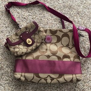 Coach Crossbody Bag & Wristlet